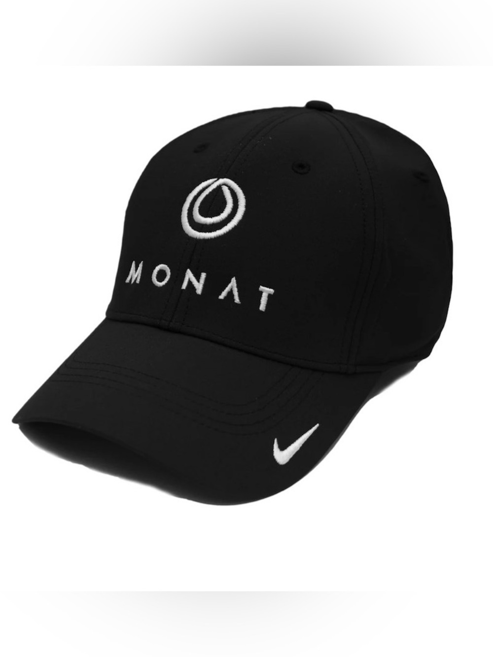 Monat Nike Hat Cap Strap Back Adult One Size Black Legacy91 Dri-Fit Polyester